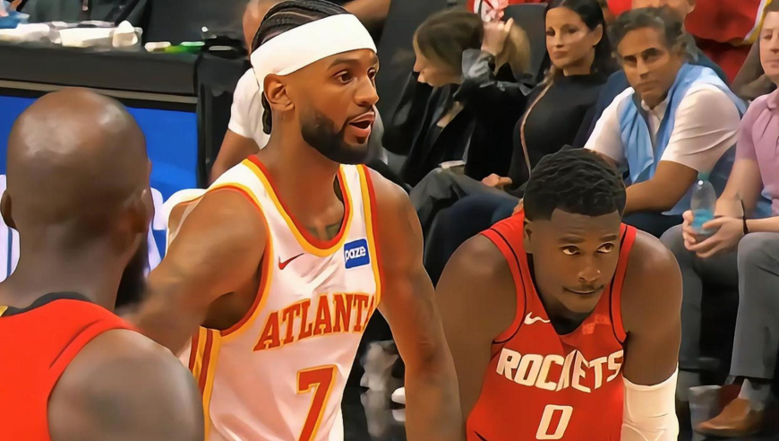 森林狼后悔没？旧将亚历山大沃克高难度动作连造火箭犯规连拿5分