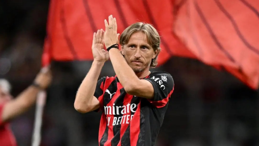 来米兰养老的莫德里奇把自己养成了球队第一核心