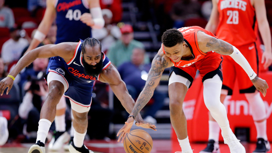 数据帝：10中0！一人打铁变NBA第二人 哈登悲情数据缔造队史纪录