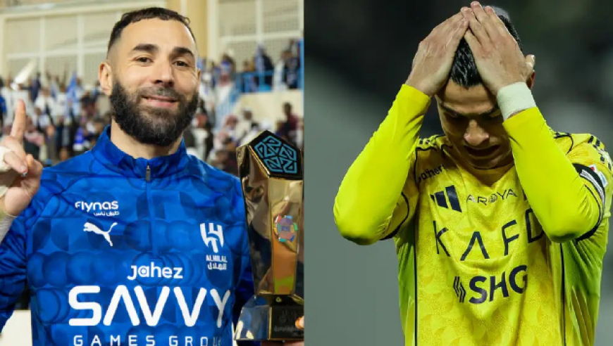 扎心？曝本泽马转投领头羊后致信&ldquo;挑衅&rdquo;C罗：我加薪+又要夺冠了