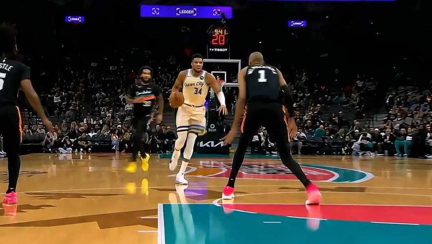 听说你武功高强？字母哥开场连续强吃文班亚马还造成文班受伤离场