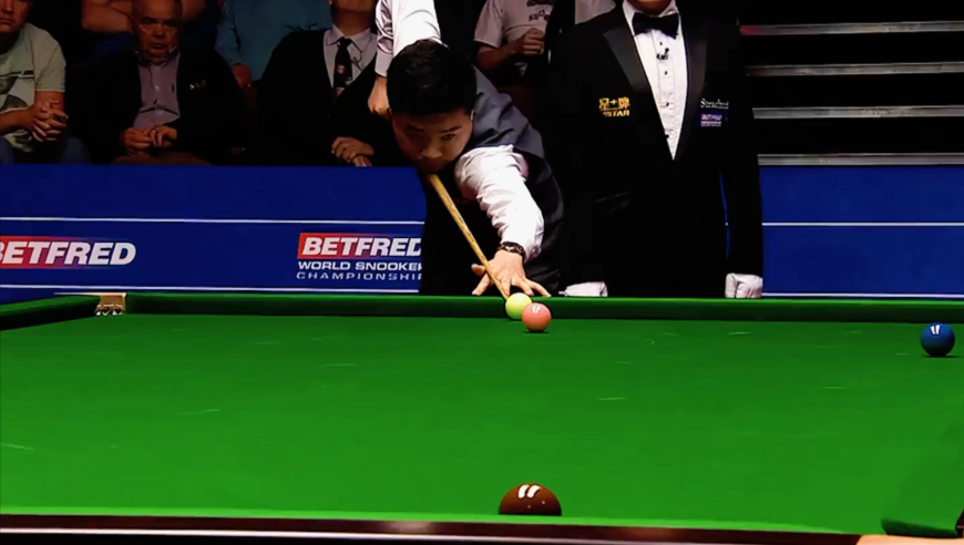 体坛记忆｜丁俊晖最疯狂的斯诺盛宴连续五杆打蒙塞尔比，最后意外绝杀