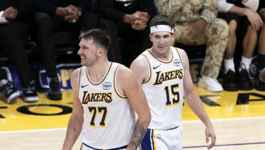 湖人力克独行侠全场集锦 里夫斯38+8 东契奇35+5+11