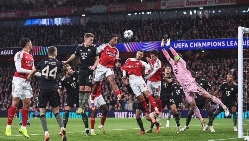 诺伊尔致命失误，阿森纳3-1送拜仁赛季首败，英超欧冠双线领跑