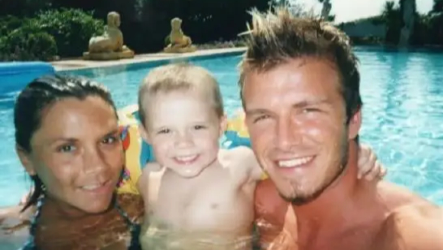 即使已被拉黑 贝克汉姆夫妇依旧公开为大儿子庆生