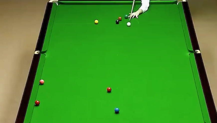 丁俊晖最疯狂的反击，狂做几十杆，要把古尔德打成表情帝｜体坛记忆