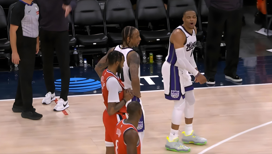 这是有多恨快船！威少挑衅快船板凳席还疯狂嘲讽邓恩：你啥都不是