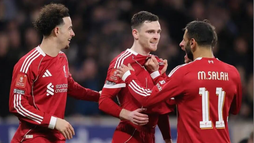 足总杯-晋级8强！利物浦3-1复仇狼队，罗伯逊传射，萨拉赫、琼斯破门