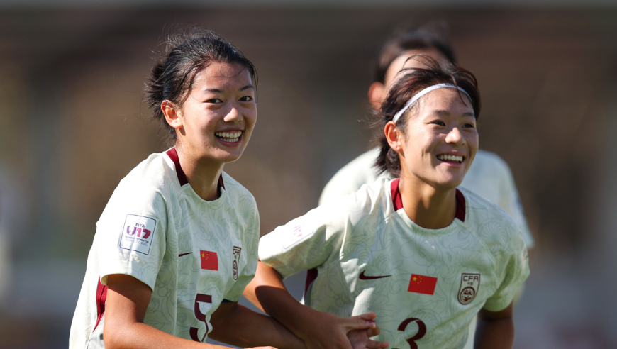 半场打花对手！回看U17女足世界杯中国四粒进球：世界波+死角任意球