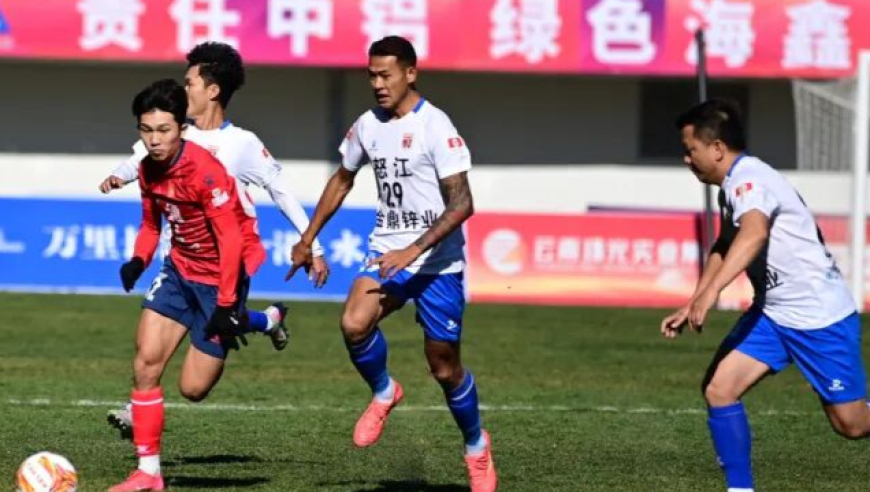 滇超昭通2-0怒江回放：世界波+门将解围踢呲送空门爆笑全场