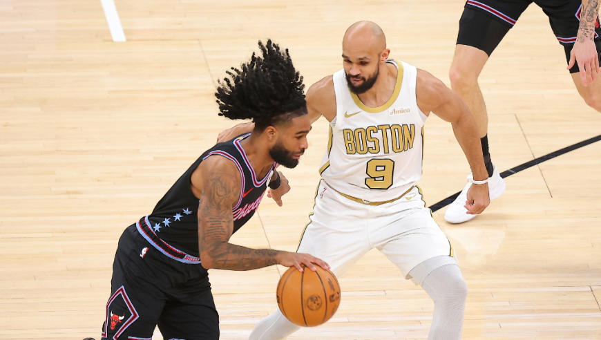 公牛凯尔特人决胜时刻：杰伦布朗砍4分一度绝平 赫尔特三分准绝杀