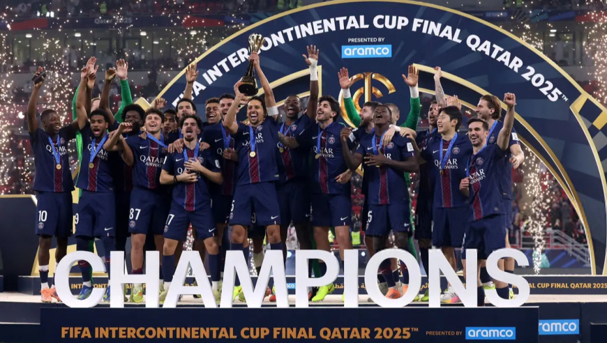 6冠王！巴黎总分3-2点杀弗拉门戈夺洲际杯，巴黎门将4连扑点封神