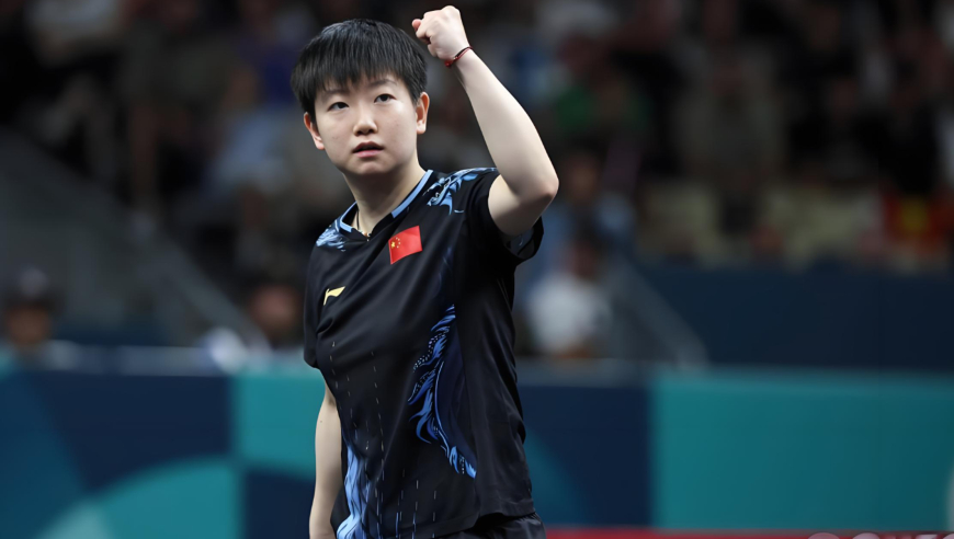 体坛记忆｜面对日乒早田希娜，孙颖莎3比0横扫，强势夺金拿回荣耀