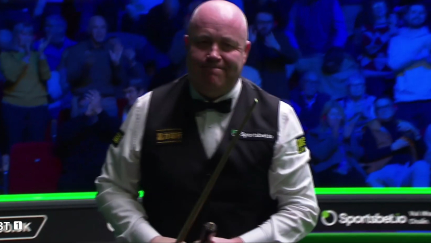 2026斯诺克球员锦标赛：希金斯鏖战拿下韦克林，晋级半决赛