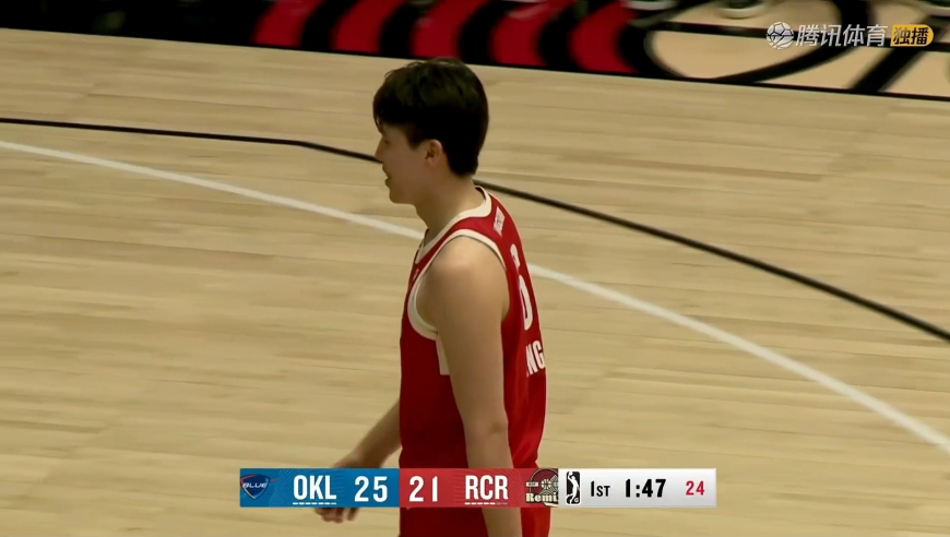 凶残劈扣可惜扣飞！杨瀚森G联赛对阵雷霆首节6分全收录