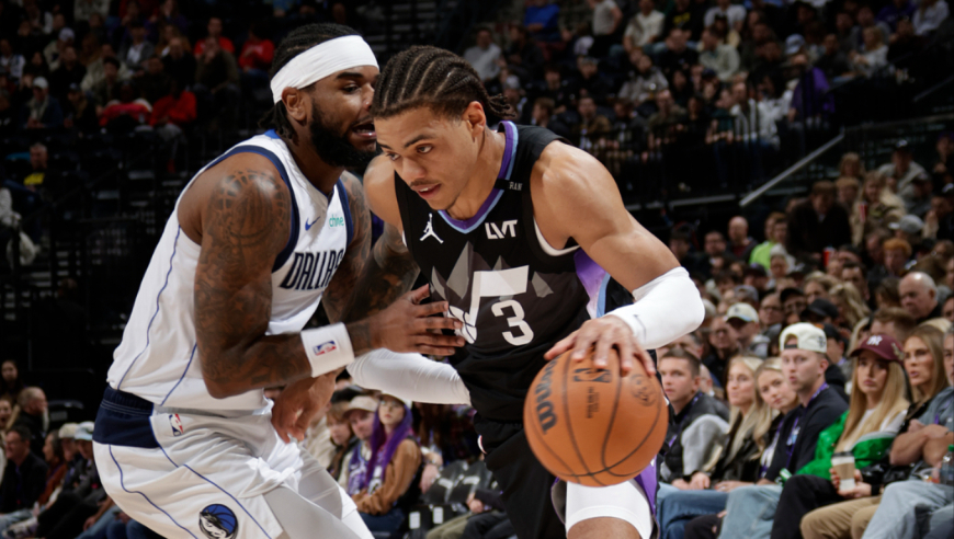 爵士独行侠加时全收录：乔治连砍5分马卡4分5板 小牛全队仅4分