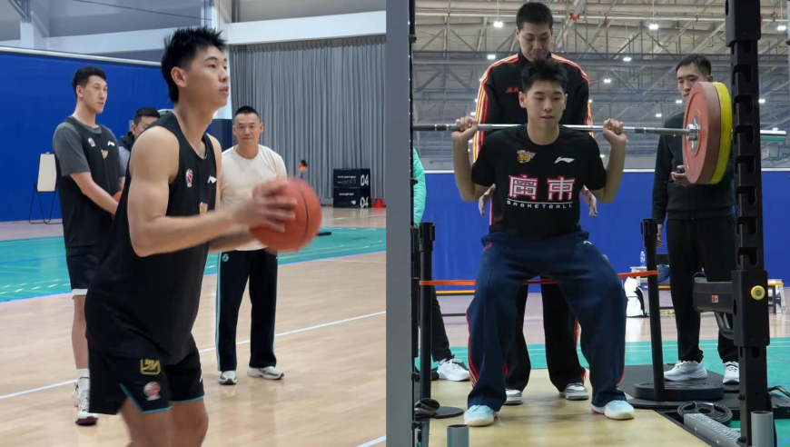 崔永熙大伤1年，体测成绩曝光！从NBA回归广东男篮的争冠拼图