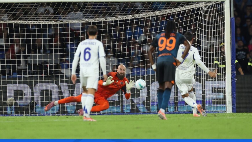 那不勒斯0-0科莫，莫拉塔失点，米林科维奇连场扑点