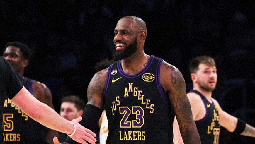 詹姆斯回击黑子！背靠背轰31+9+10引狂赞 东契奇直呼独一无二