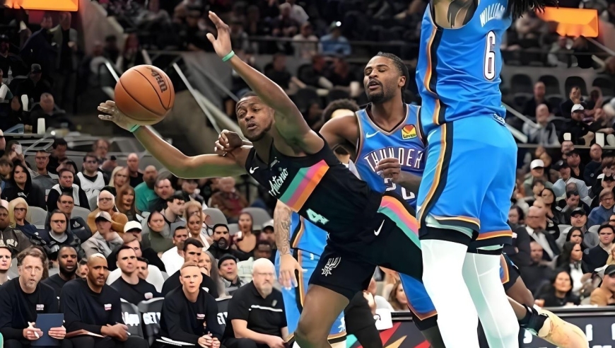 九连胜！战绩直逼第一，雷霆要小心了，最强对手已经出现