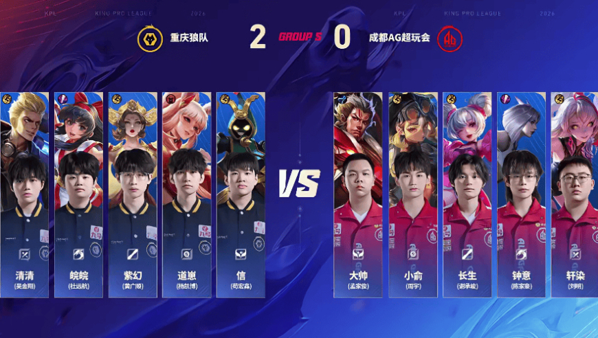 狼队 3-0 AG：野核对决皖皖娜可更胜一筹，狼队主场完成零封