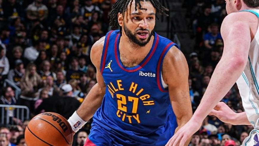 掘金主场不敌惨案制造机！穆雷12中7难阻惨败，黄蜂终结交手8连败