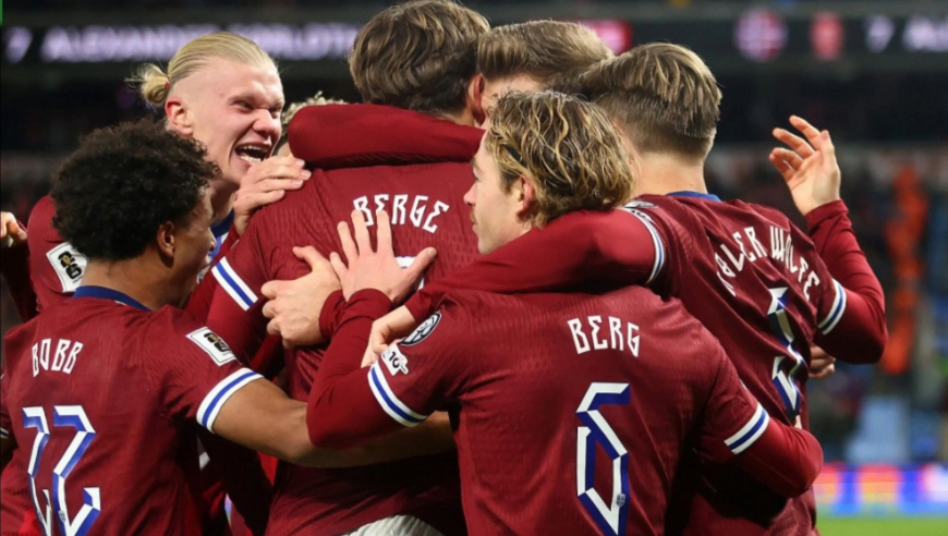 7战全胜！哈兰德头顶脚踢 挪威力压意大利 无限接近美加墨世界杯