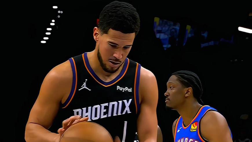 对攻大战！雷霆连拿6分 布克连造犯规助太阳回敬11-0追回分差