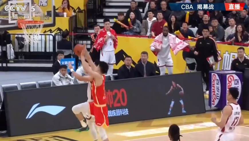 总冠军荣威不在？山西队状态火热打出8比0 开场11比4领先广厦