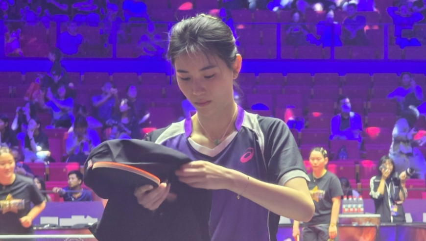 上场 | 国乒最美陪练乒超爆发，特殊打法赢陈幸同，如今退出国家队