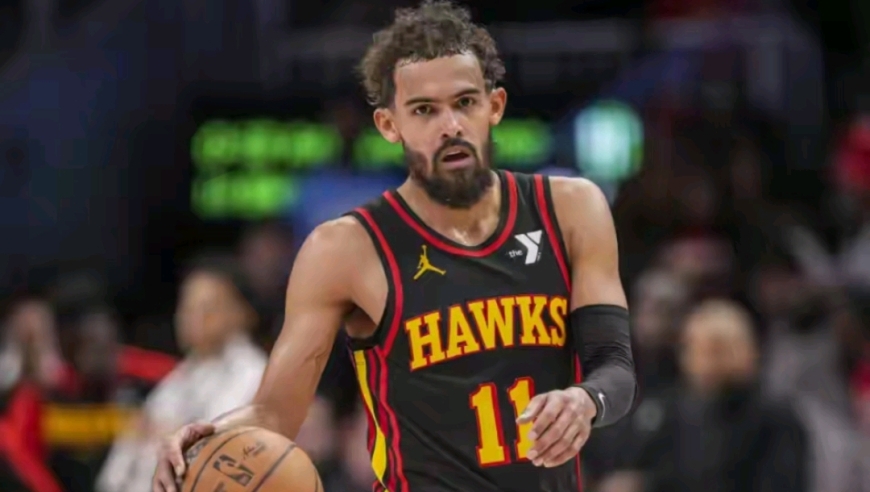 复出之后连输七场，缺席就赢森林狼，老鹰全队都在演特雷杨