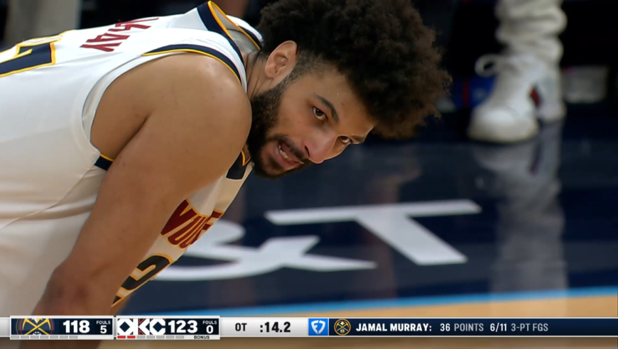 险创麦迪时刻！穆雷绝境之下大爆发难救主 22秒连中三记高难度三分！