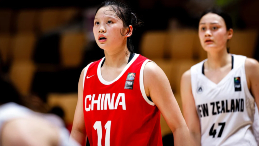 8记三分轰38分！中国U16女篮“新星”横空出世，率队胜新西兰