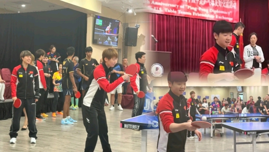 王励勤带国乒队员参加活动！现场人士透露孙颖莎倒不过时差生病不舒服