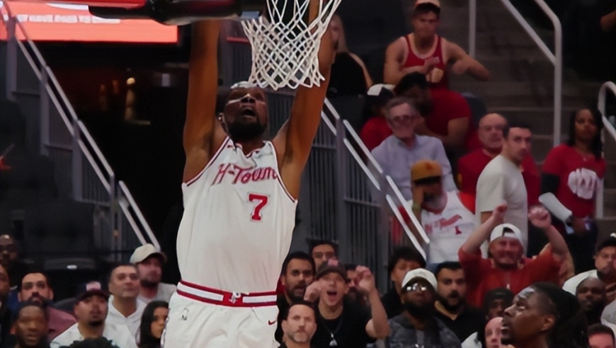 杜兰特中投一锤定音！火箭主场逆转开拓者 申京28+6阿门26+7+7