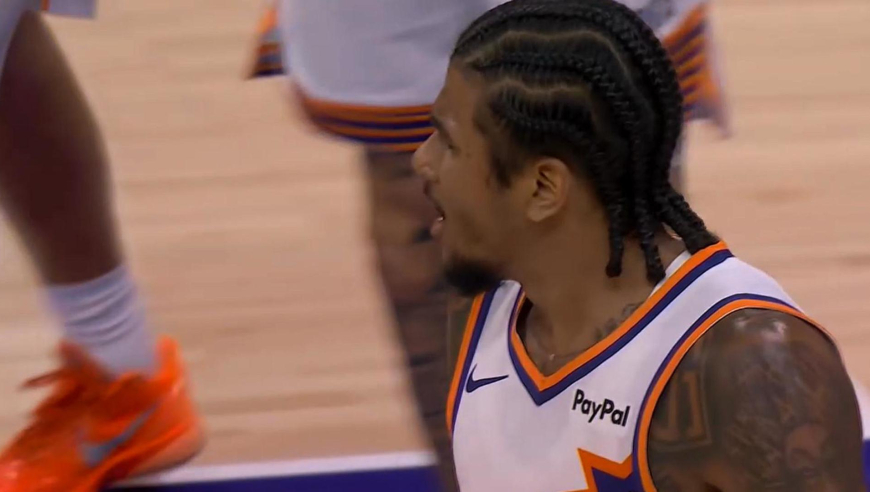 拨云见日！杰伦格林逆天空接 太阳第二节轰13-0一波反超并碾压国王