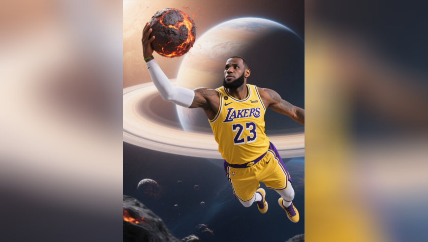【AI搞笑NBA】宇宙大灌篮