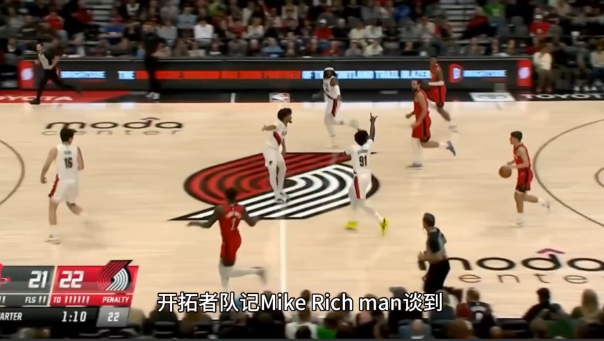 开拓者队记:这是杨瀚森打的最好的一场比赛