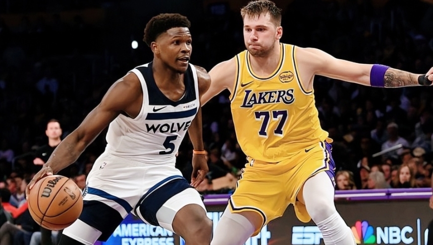 湖人VS森林狼前瞻：又是卡位战！三杀森林狼冲前三，老詹成X因素