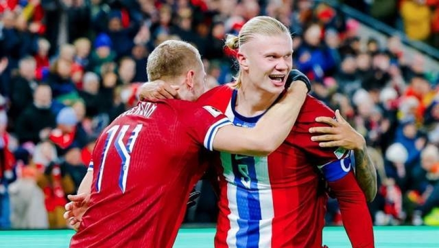 6分钟2球 哈兰德奔向世界杯！末轮0-8惨败意大利 照样能晋级