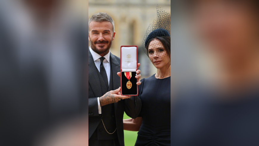 50岁终于封爵！贝克汉姆：太激动，感谢妻子28年相伴，感谢所有人