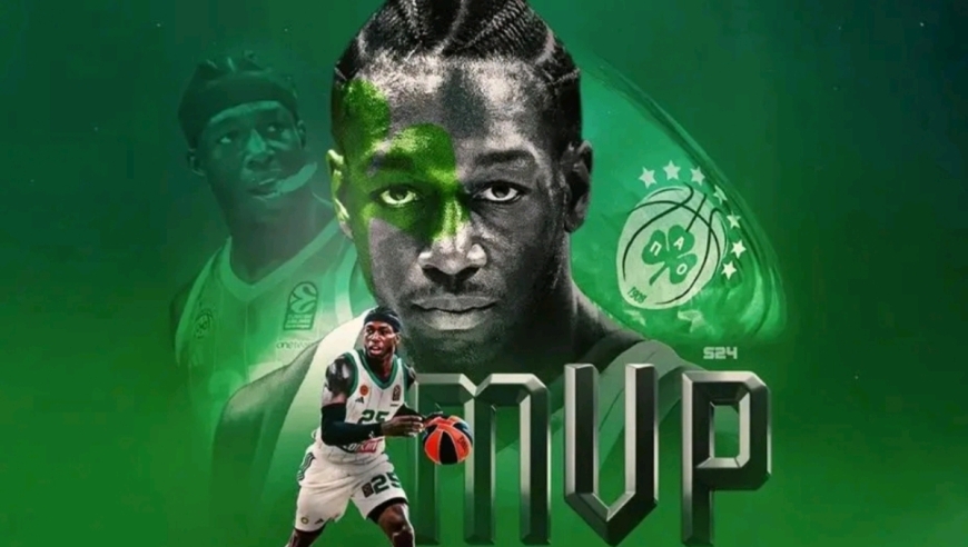 轰21+10+3+3！再夺欧冠篮单轮MVP！离开NBA，他直接打成超巨