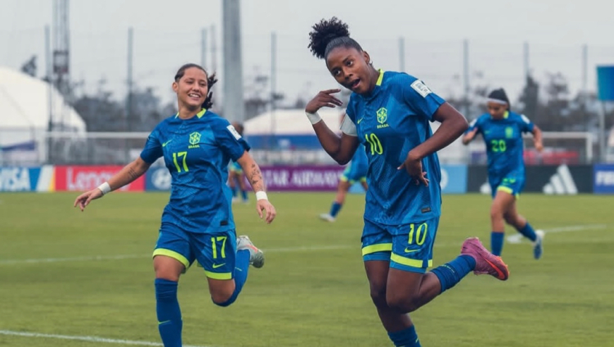 女足世少赛：中国0-3巴西无缘8强 周欣怡屡造险 俞天桢失单刀