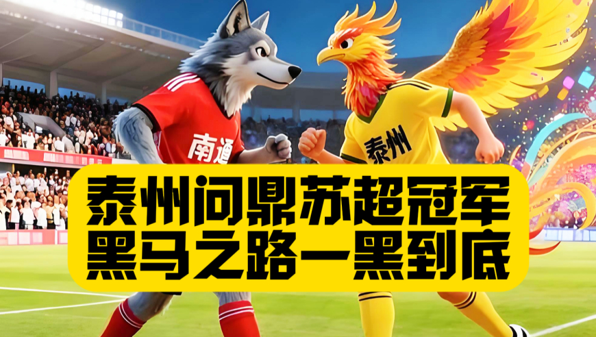 以下克上！泰州队点球大战打破南通不败金身！夺得首届苏超冠军！