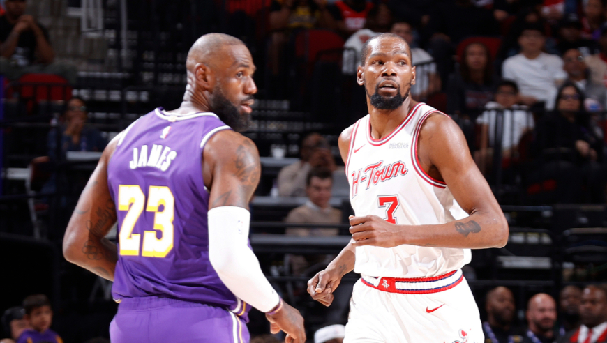 梦回20年前！詹姆斯14中13爆砍30分集锦 飞天空接+滑翔飞扣