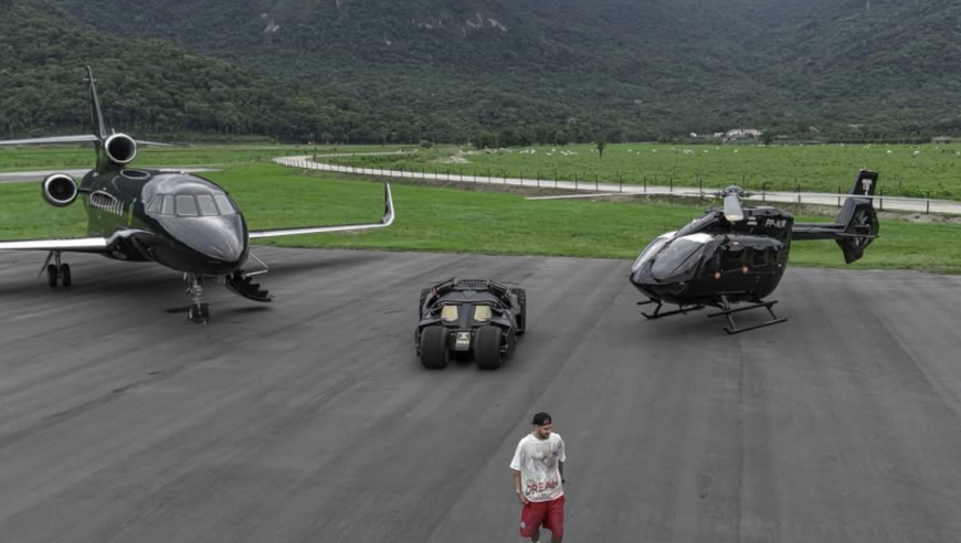 炫富！33岁内马尔晒3.5亿私人飞机+直升机战车 凡尔赛：你要努力哦