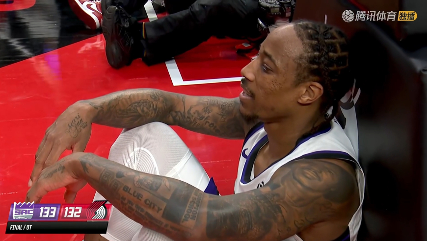 加时神剧情！德罗赞神的武器中投反超 阿夫迪亚造威少犯规罚球绝杀