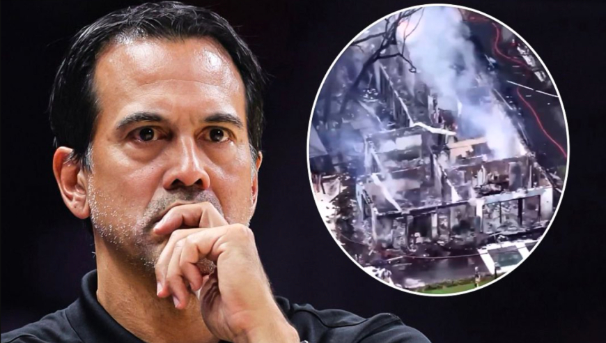 斯波豪宅被大火烧毁！抵达现场抱头不敢信 拒绝离队将继续执教