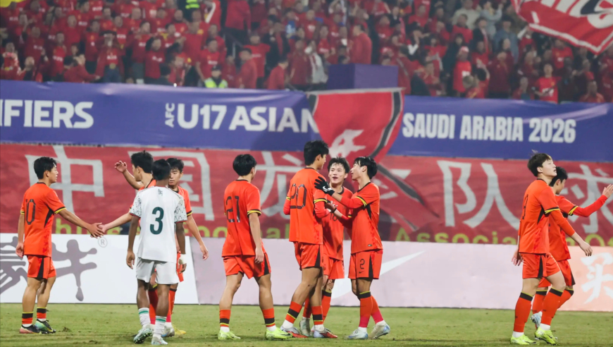3-2！7-0！U17男足轻取3连胜，连克亚洲杯冠军+八强，出线稳了