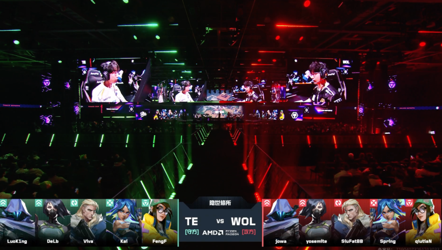 VCTCN：蜂刺出击，一针见血！狼队2-1击败TE拿到揭幕战胜利！